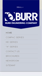 Mobile Screenshot of burractuators.com